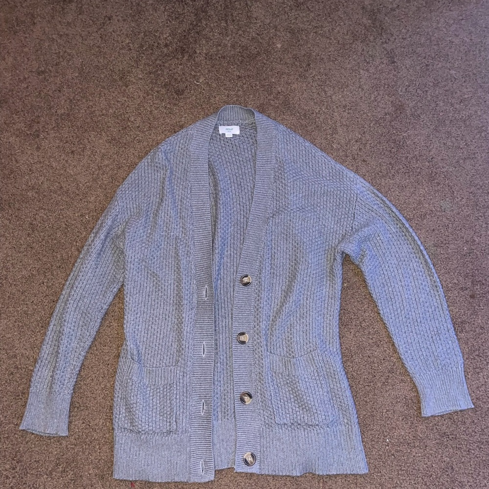 Aerie Gray Cardigan